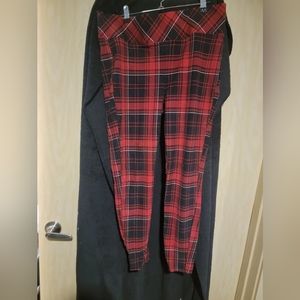 Torrid Plaid High Waist Pixie Pant 1X